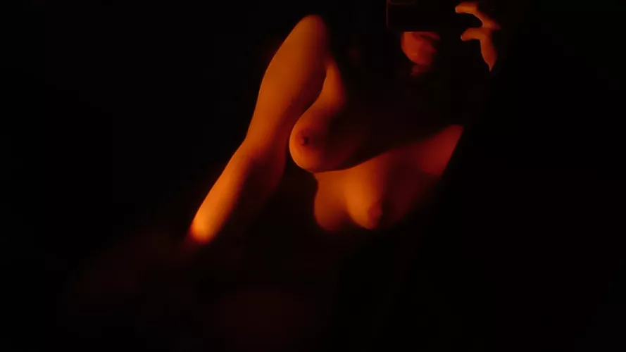 Was playing with the lamp I bought until I realized that it was making shadows that my neighbors could see. How was the [f]ree show neighbor? 🙈 by GoodSlutMAADCity