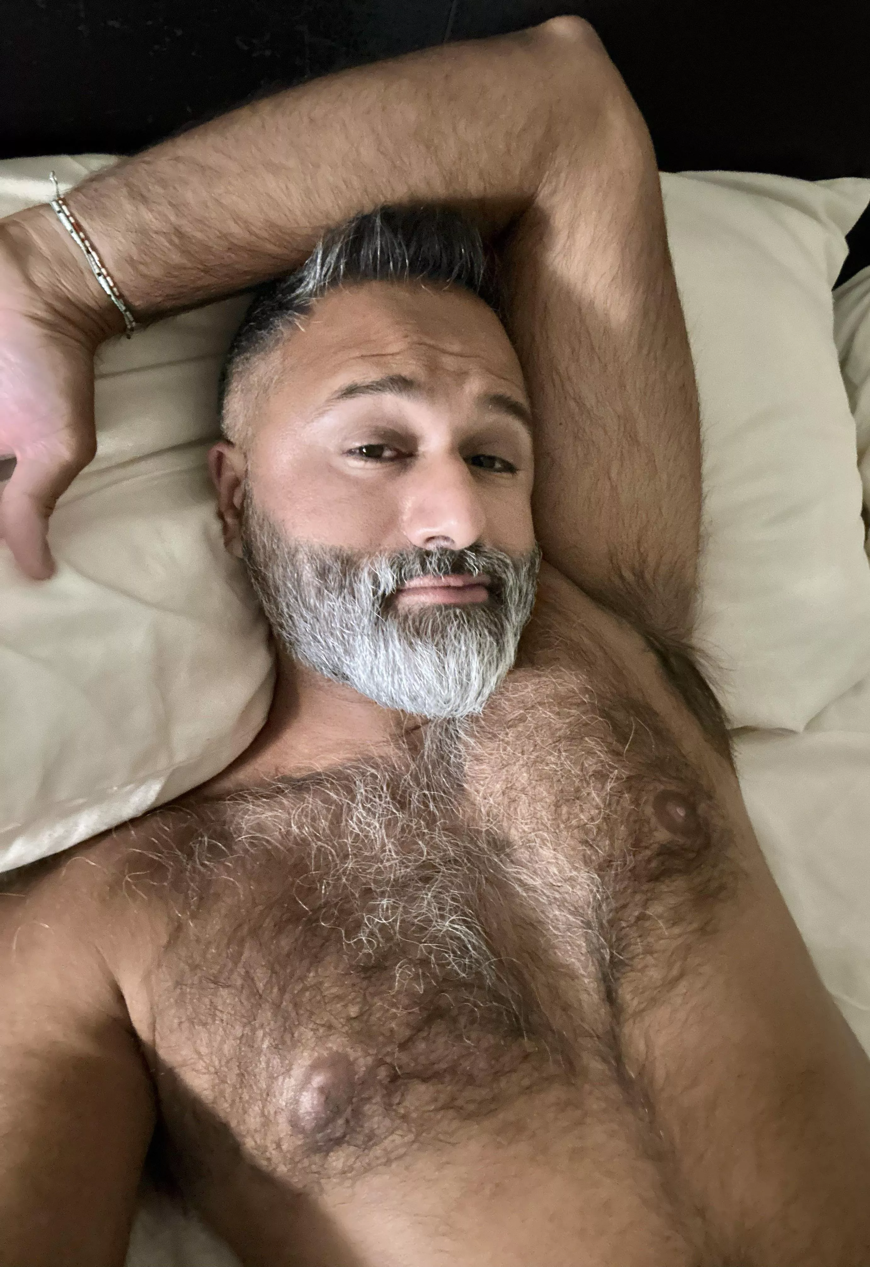 Brown man just chillin, I love being hairy :) HMU anytime posted by Easy_Going_HMU