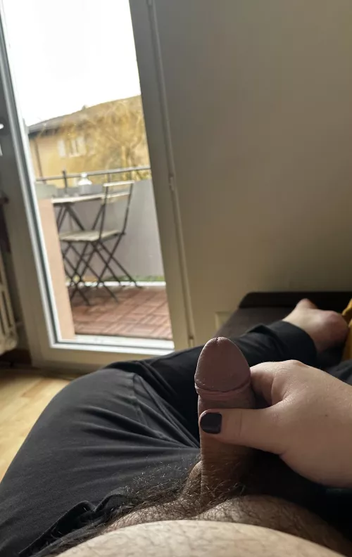 Chilling on the couch by TheBananaNick