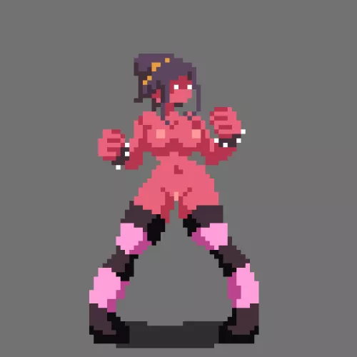 Cursed Fighter [OC] by gerenidddd