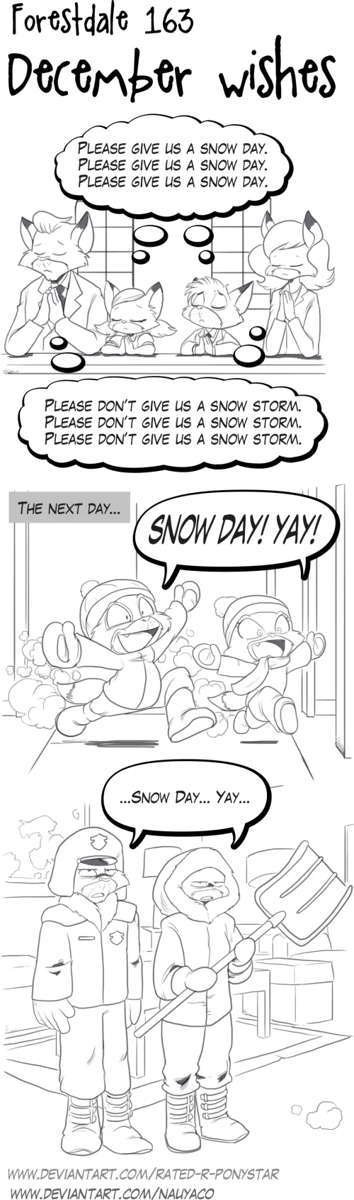 Forestdale 163: December Wishes (by Nauyaco and Talos Lives) by christhegamer96