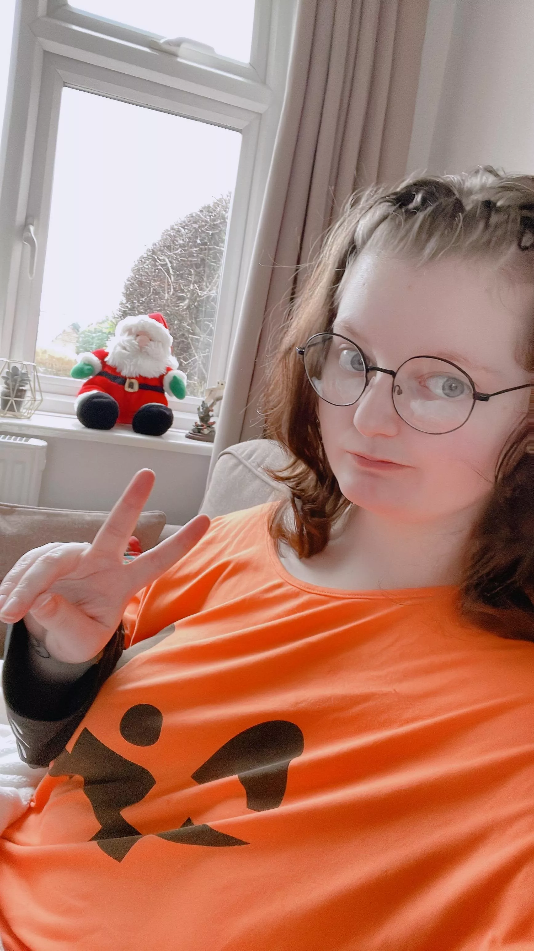 halloween tshirt anddd christmas decorations lol posted by venus_skyy_