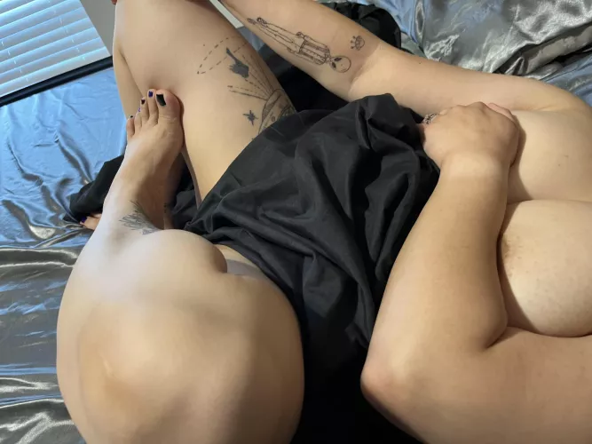 Handbra in bed by Lollipoptoes22