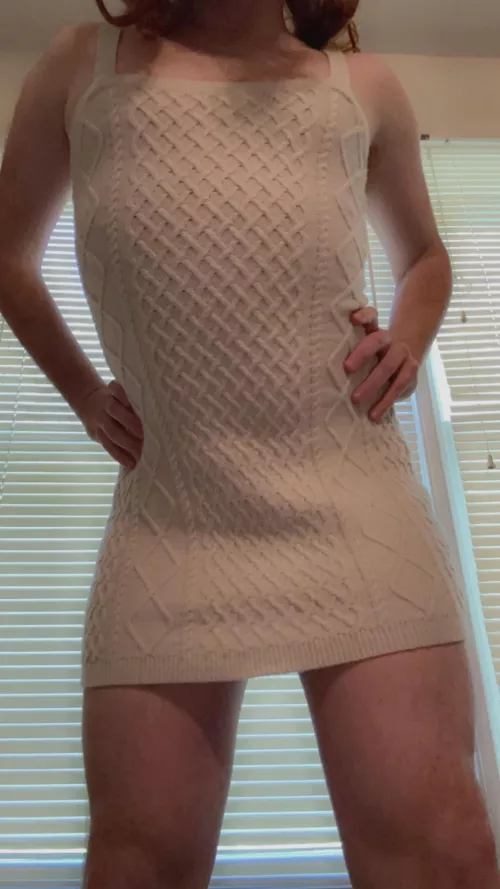 I wish I could wear this dress to all the holiday parties! 🤍 by catiecupcakes23