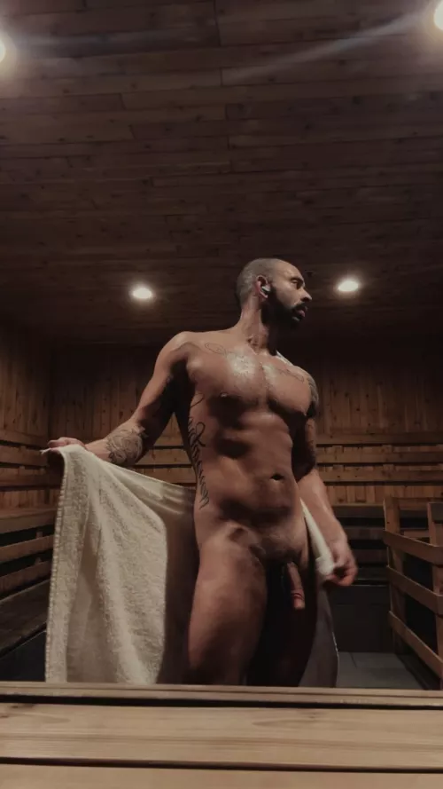 Lil public sauna photoshoot by EfficientNose5550