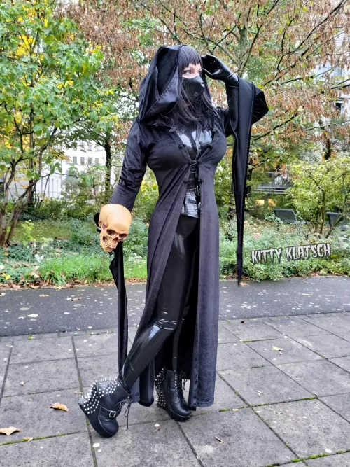 Me in latex in public by KittyKlatsch