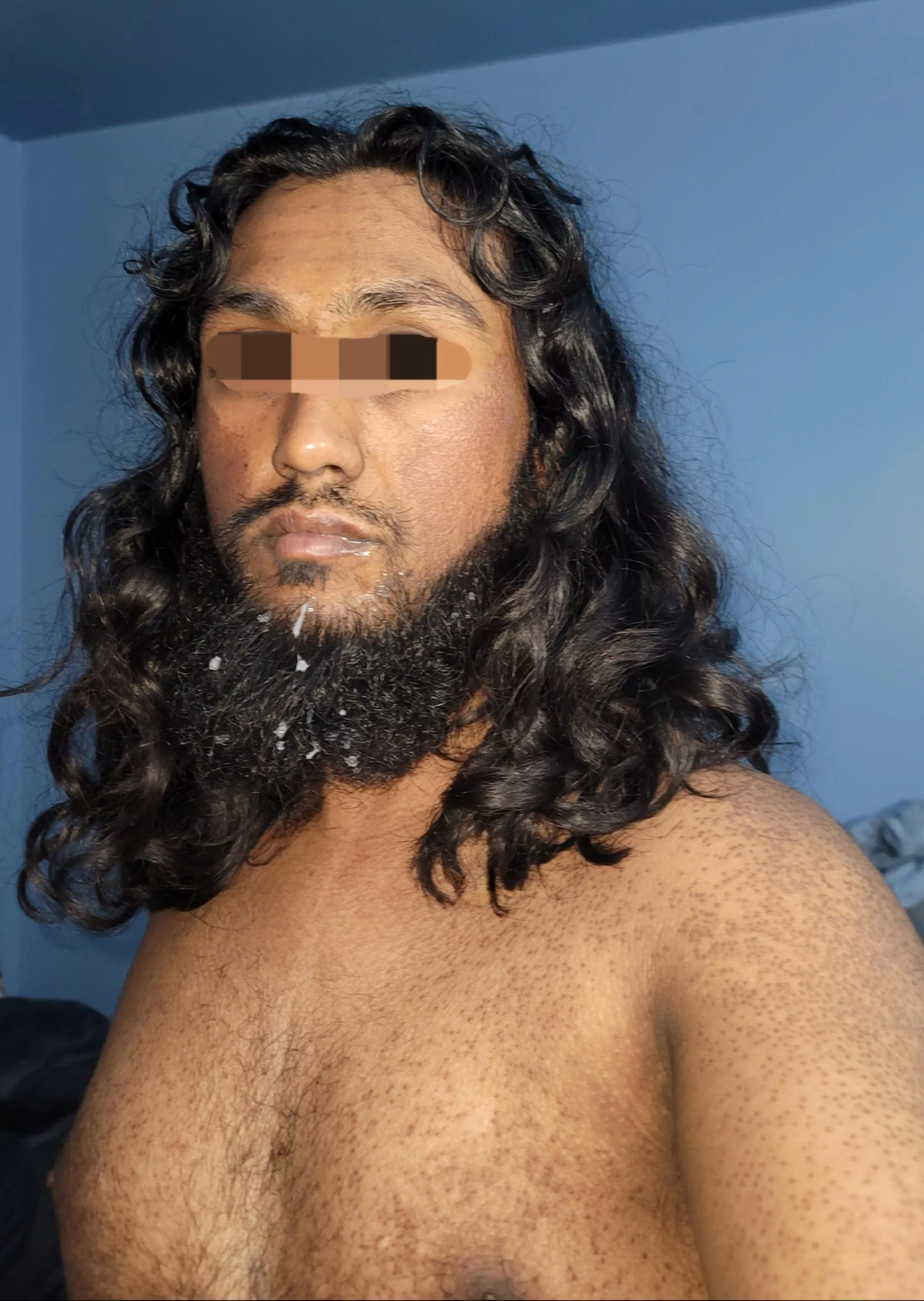 Messy hair and beard posted by BrownDuke69