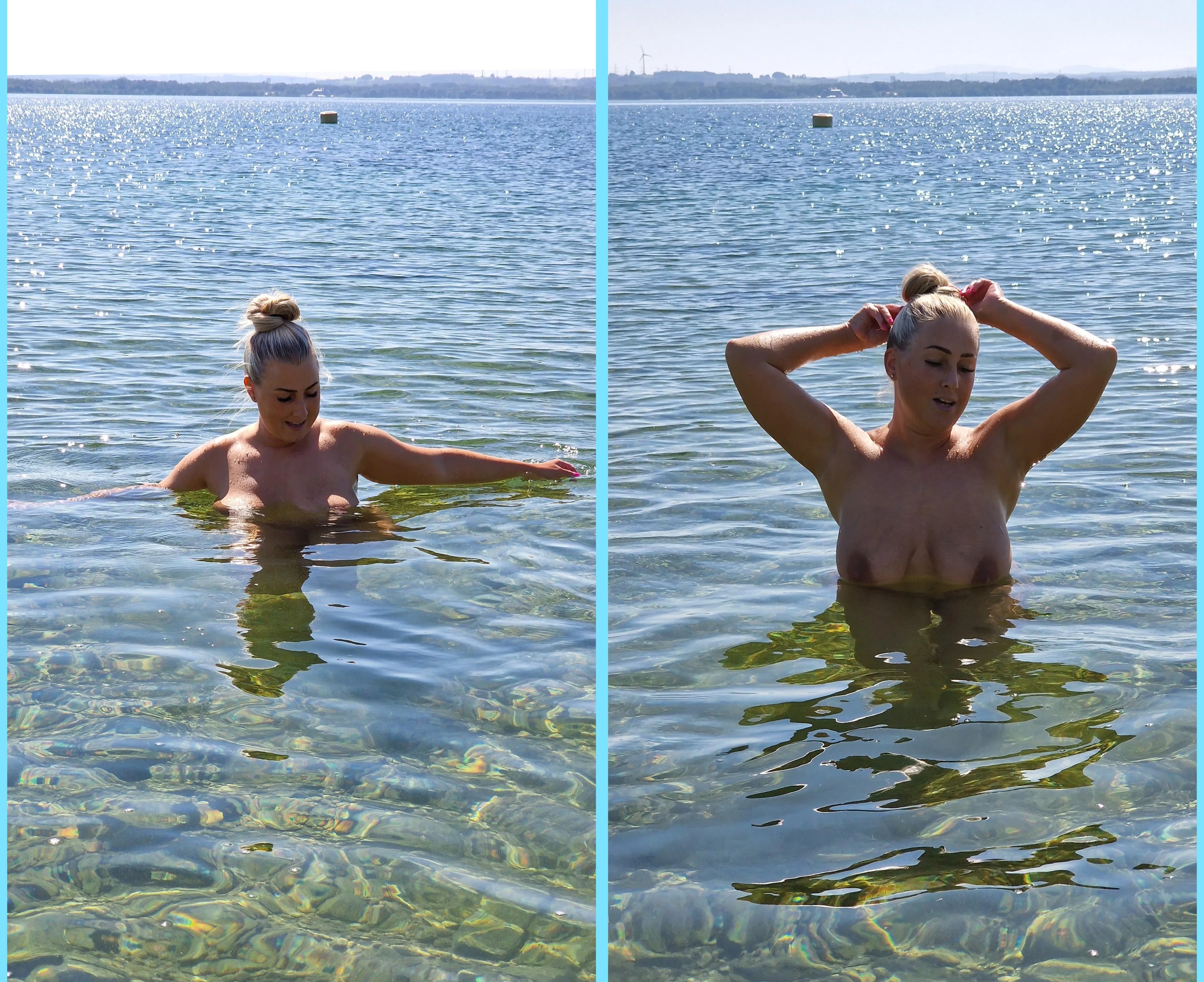 Naked bathing posted by Kattie-Meluanie