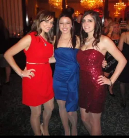 Office girls at the Holiday party by kiktotallyfun719