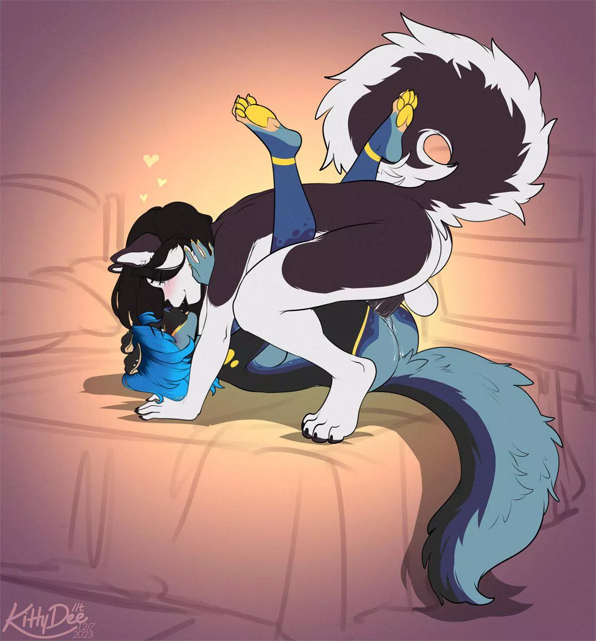 Pounding her [MF] (Kittydee) posted by 5headedragon