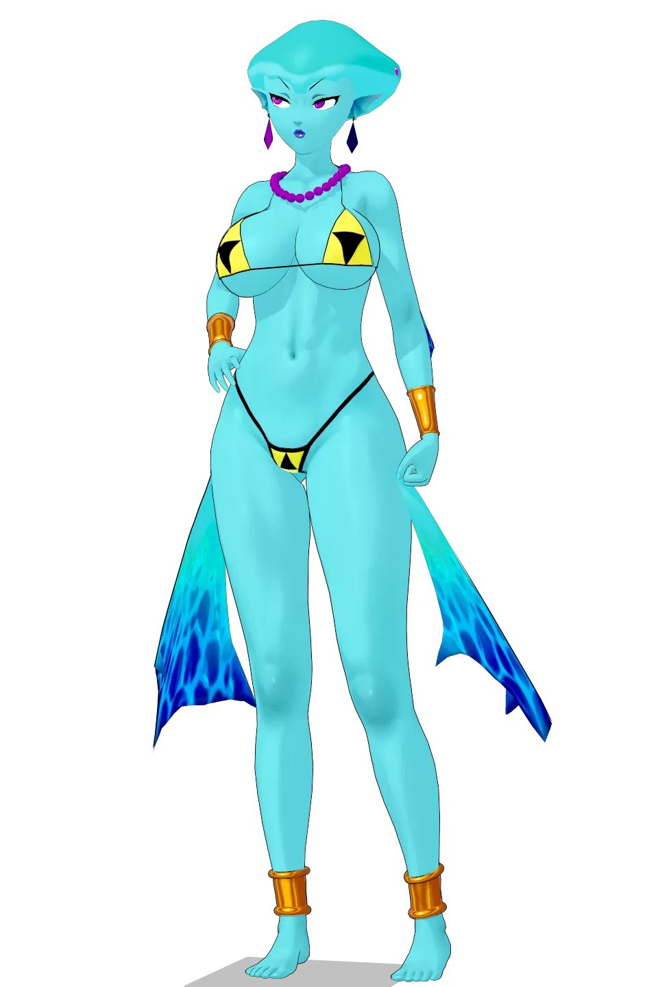 Princess Ruto does not seem too amused about her new outfit. posted by ClaudiaLevantine