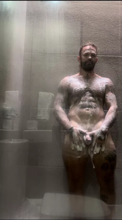 Soapy shower pics are just better by NationalCake1330