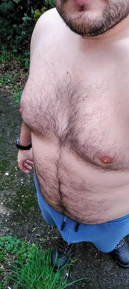 Walked around shirtless, then went and sucked a guy off behind a building, was a fun morning 😅 by Zealousideal-Year769