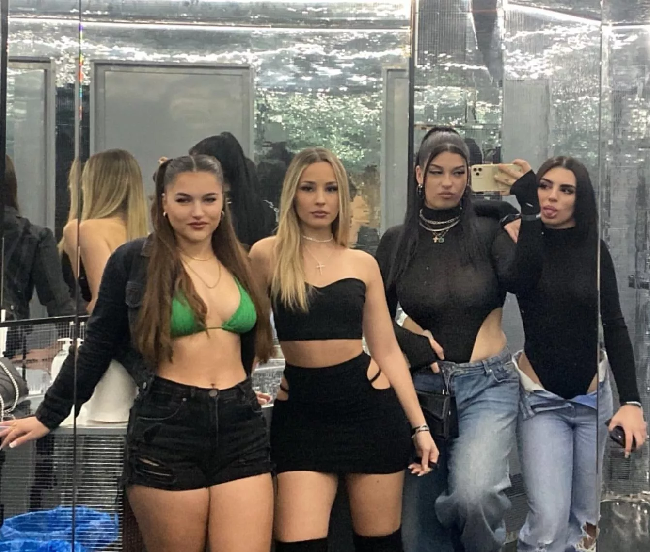 Wearing a see-through top to rub it in their faces posted by randomaltacc2001