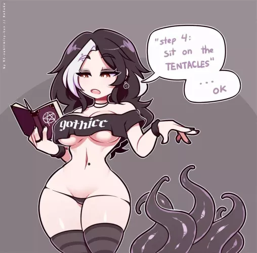 Wish we got to see what happened after she satin them (re-sublimity-kun ) by itsnottaboo