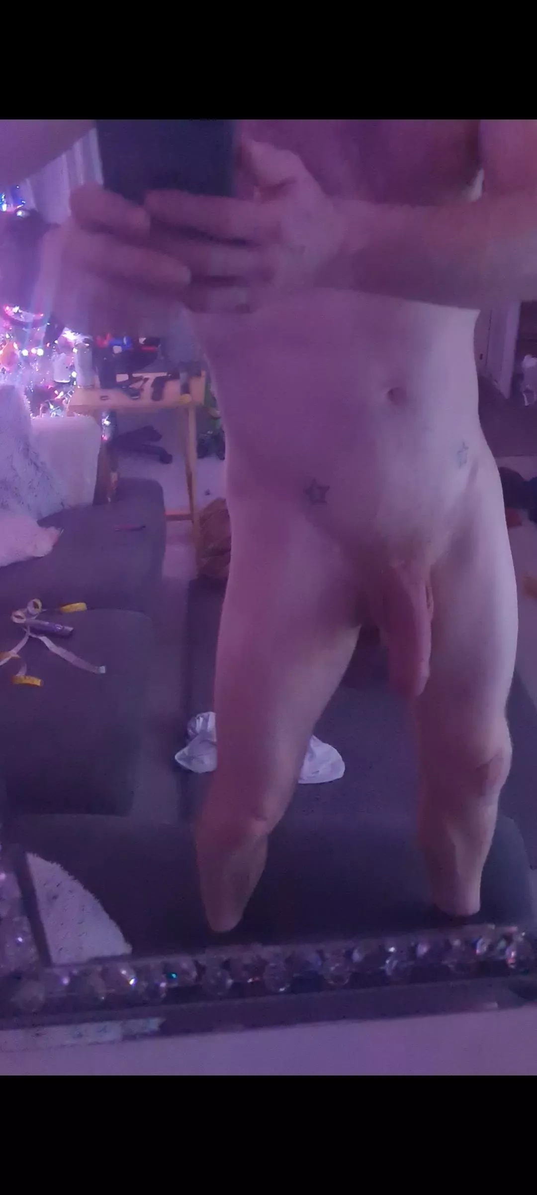 (43) a rare time when it's soft, I normally walk around with it tucked under my belt haha posted by Swimming_Hand8748