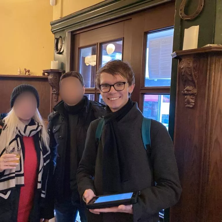 A rare smile captured in a candid shot that I don't absolutely hate 📷 posted by Fivendly