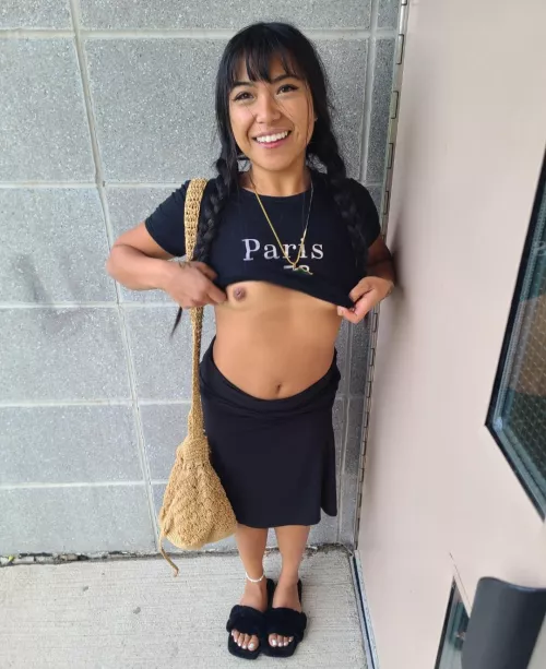 am i a cute outdoor whore ? by asiandolldesires