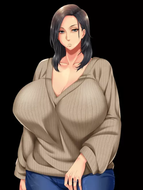 Any Character Similar to her (Sayuri Kurata) Kanojo no Okaa-san ga Kanojo Yori Attouteki ni Ii Onna de Gaman Dekinai!! by refresh888