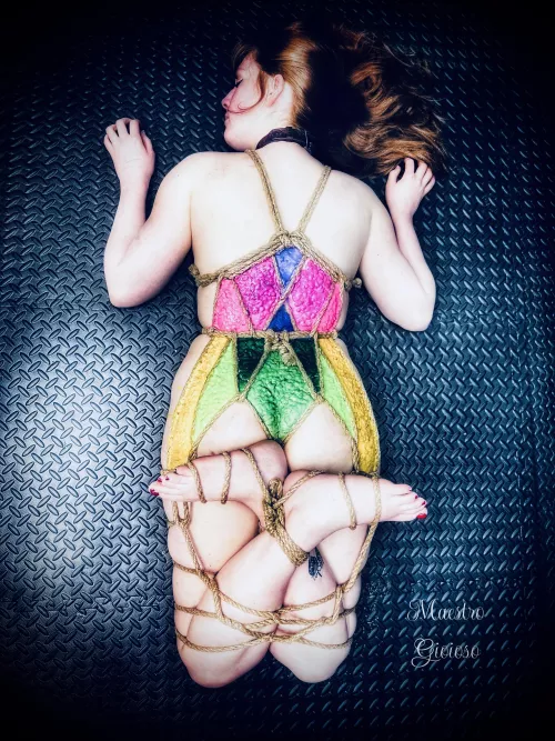 Candle wax and rope by Maestro_Gioioso