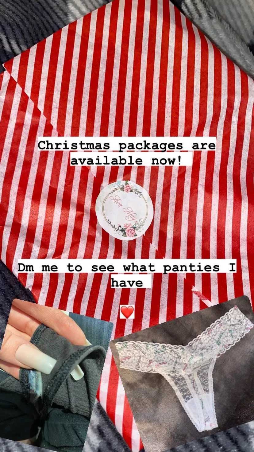 Creamy Christmas panties ❤️ posted by avamayxx