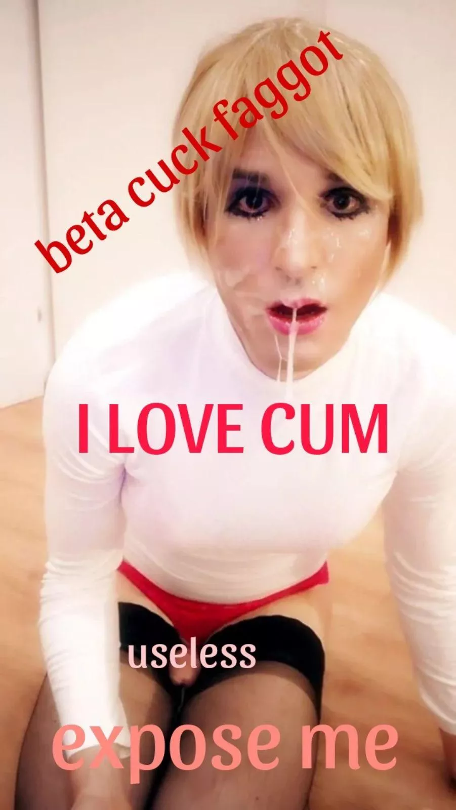 Daddy wants me exposed and humiliated posted by sissywhore403new