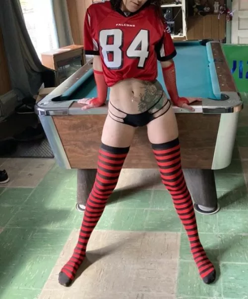 Do you like how I dress on game day…😈 by sexitart