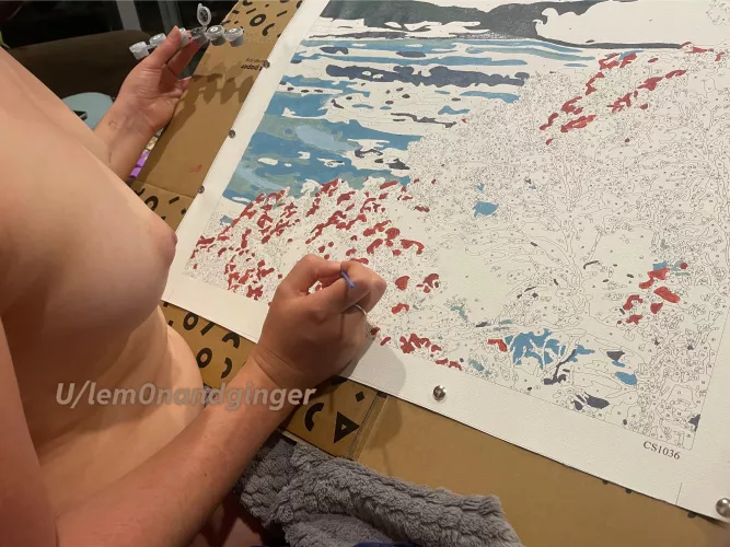 Doing my best to stay within the lines by Lem0nandGinger