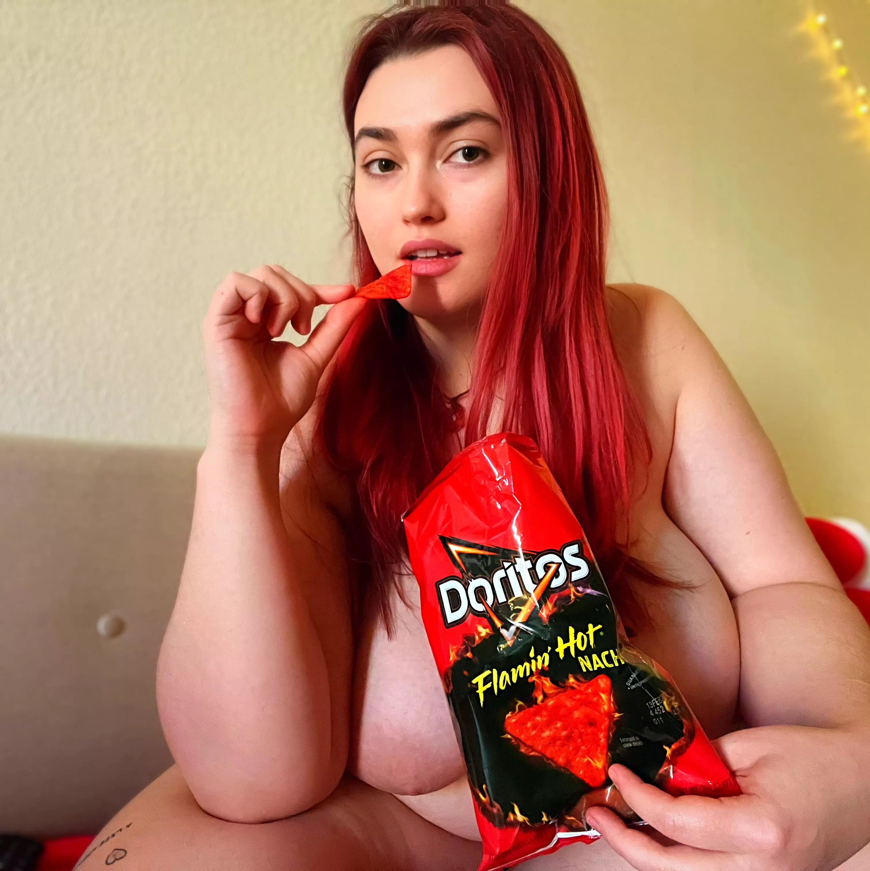 Enjoying a snack :) posted by CloverRoxy