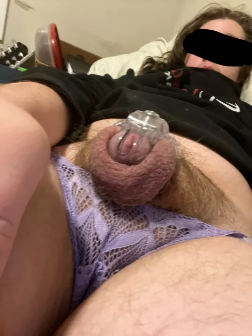 First time wearing chastity, don’t think I will ever take it off by Character_Gate_7932