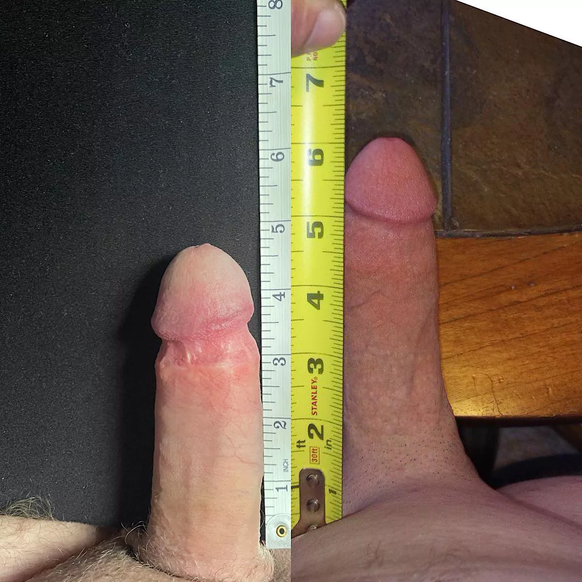 I lost to the right cock by over 1.5“! Wanna try me next and put your dick on the right? posted by sonijk