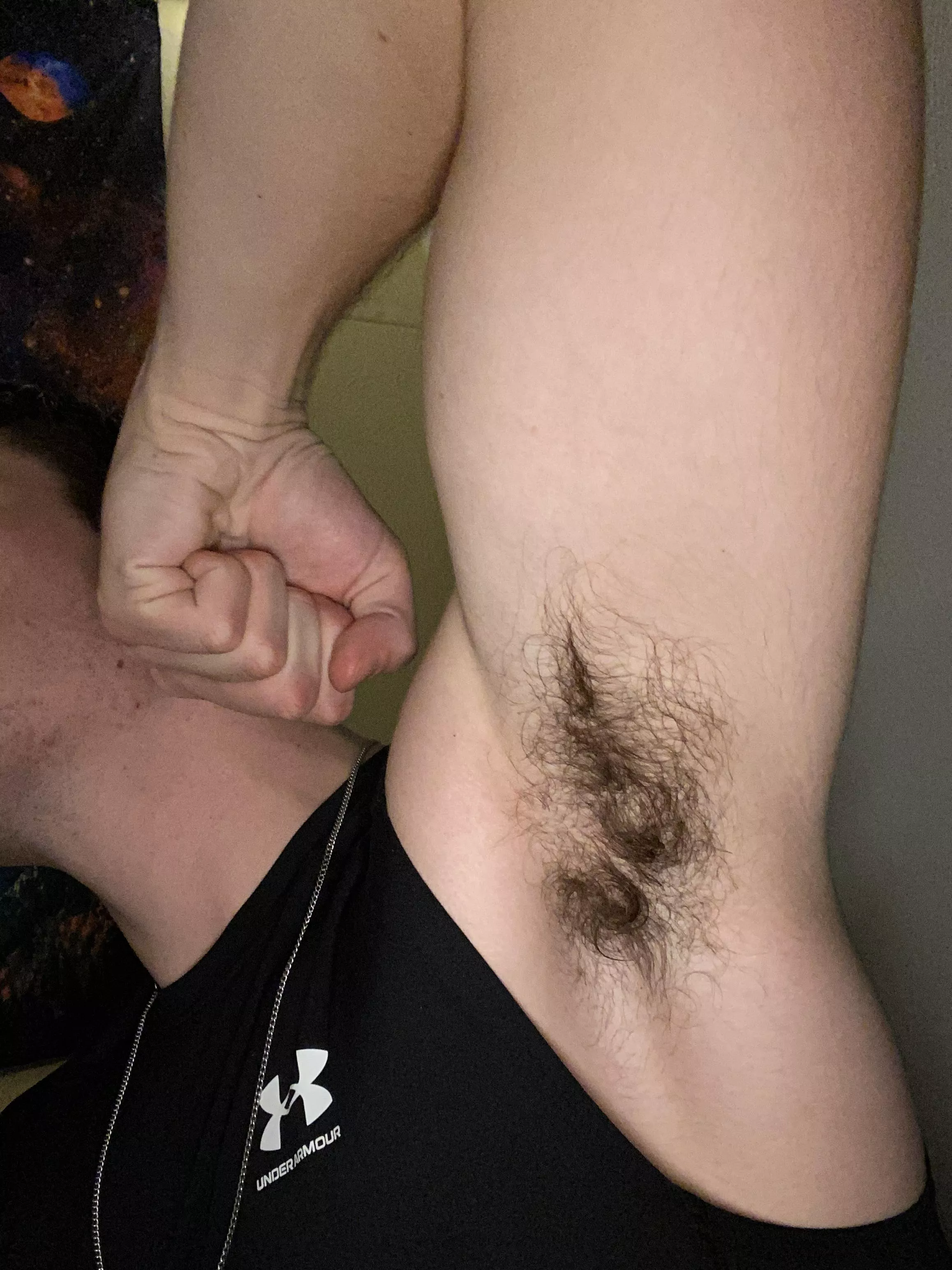 I’m sweaty. Worship me. posted by PowerMovesOutHere