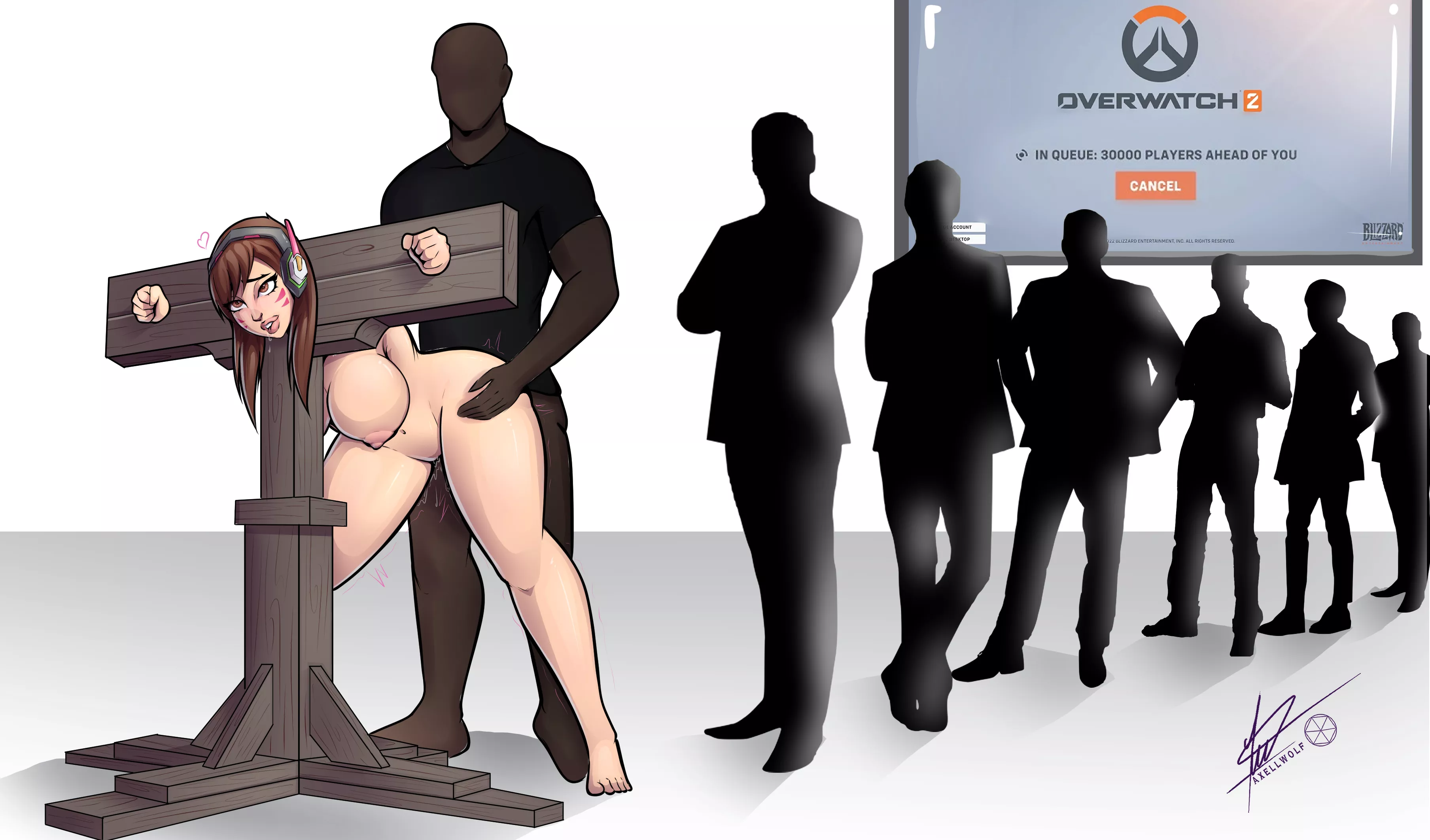 In queue to use D.va posted by SoManyCookies