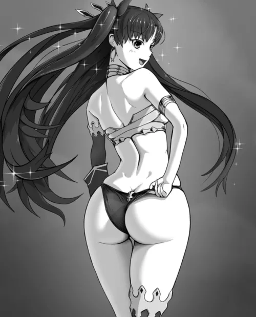 Ishtar from behind by Pleasant-Accident3
