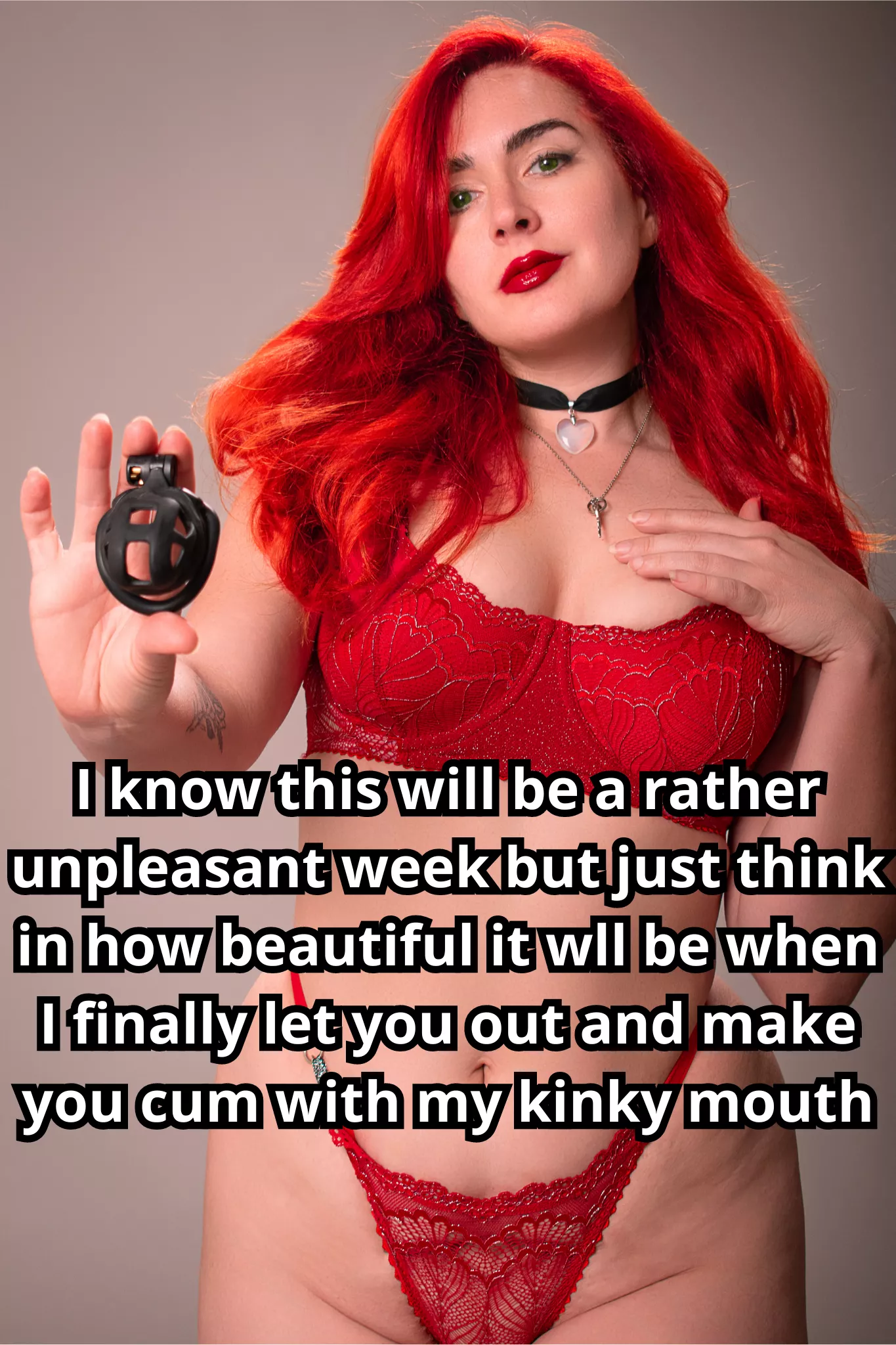 Just think about it, I want that cage TIGHT posted by MaiaRedhood