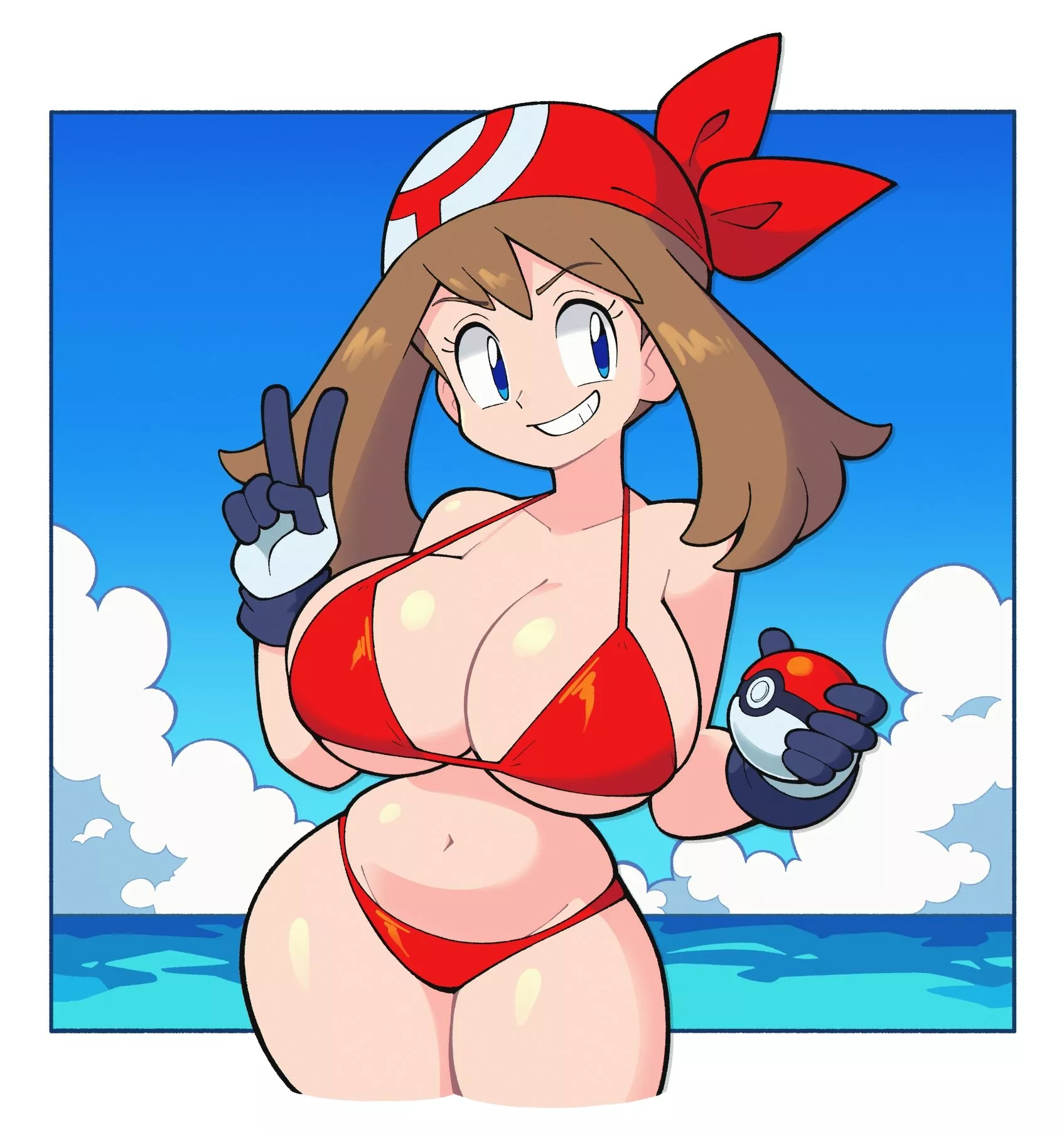 May Bikini (Stealth-Brock) [Pokemon] posted by netap
