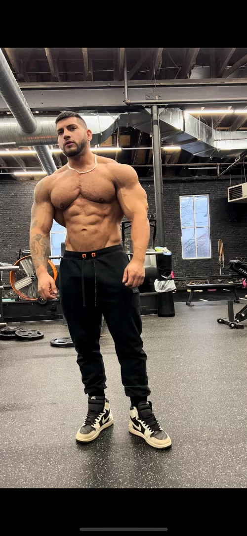 Mid workout ab check by fitnessdax