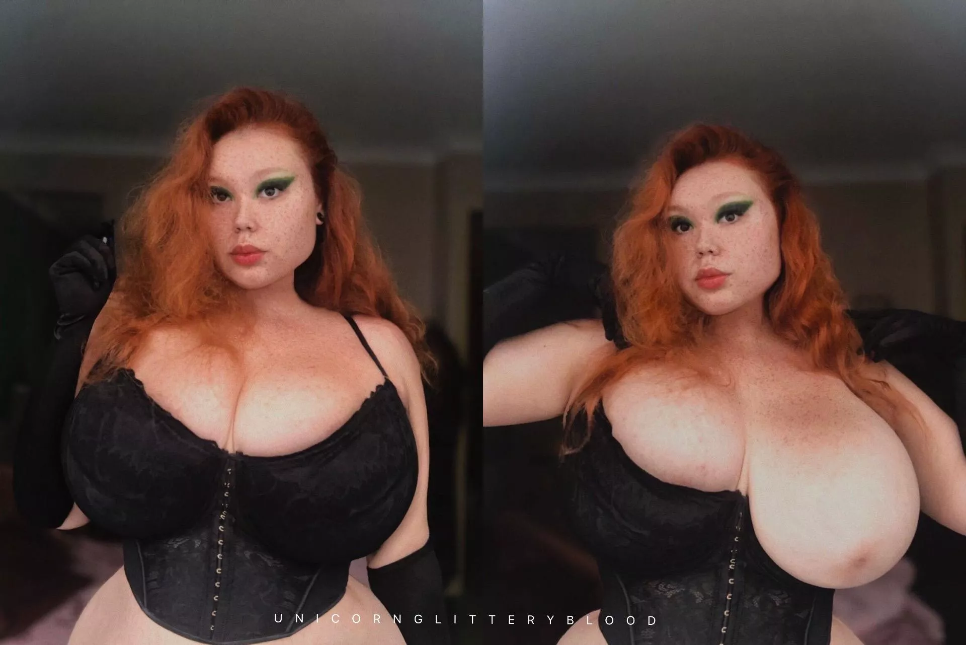 [OC] are my boobs too big? theyre still growing.. posted by Unicornglitteryblood