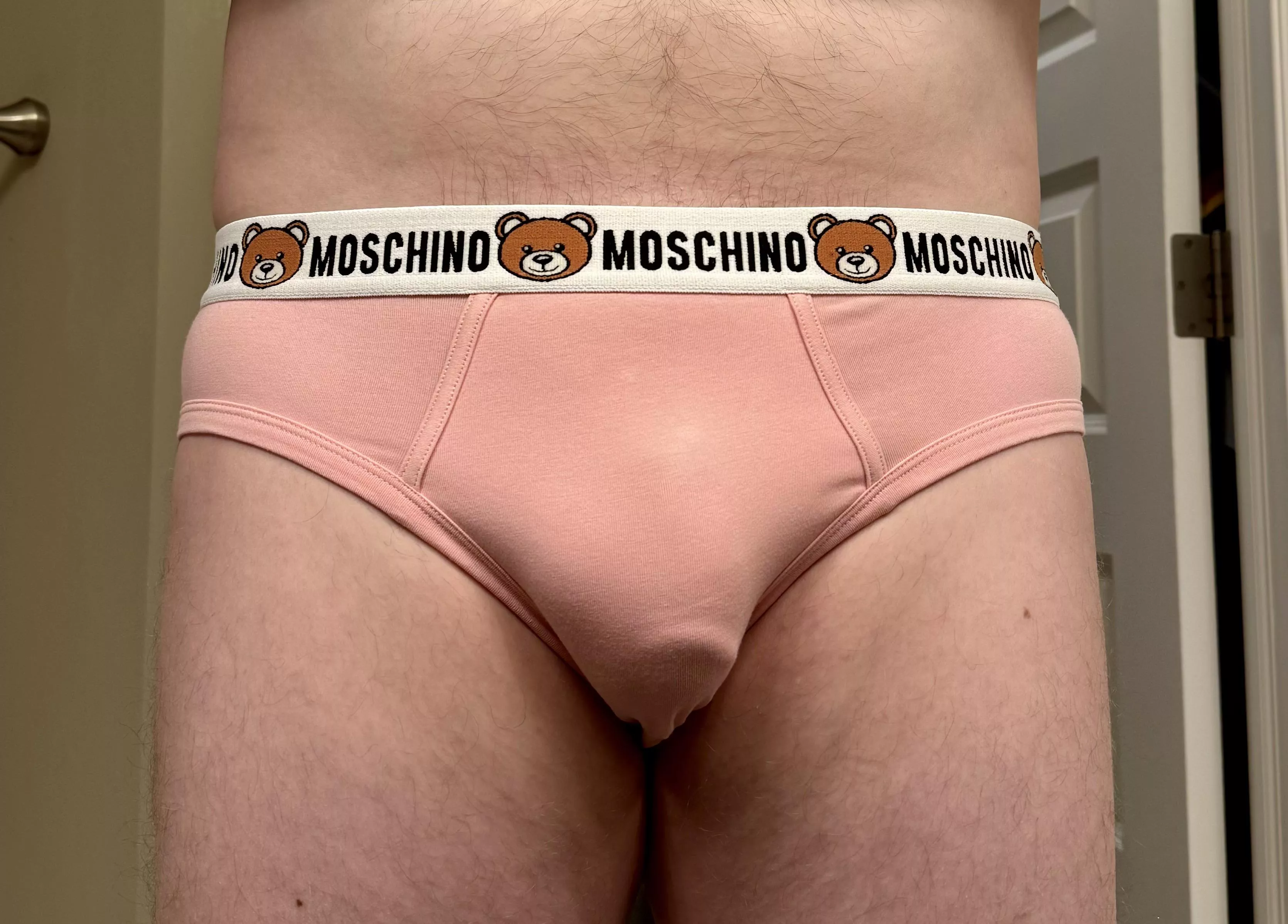 Pink Moschino Briefs posted by TWCanadian