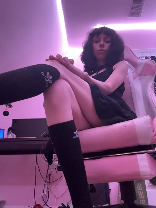 Sitting pretty 🖤🖤 by Additional-Joke3799