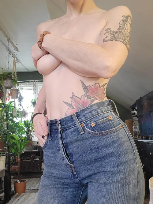 Today's outfit minus my yellow sweater 😋 by morningg-sun