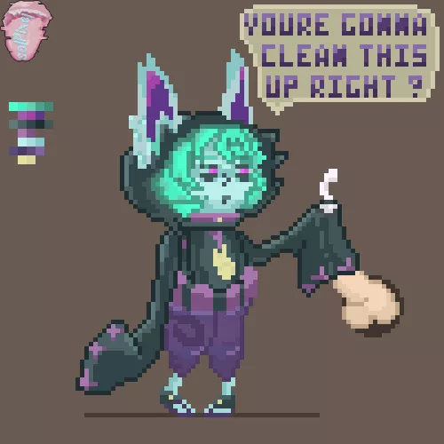 Vex giving a handy by BearWarriorX