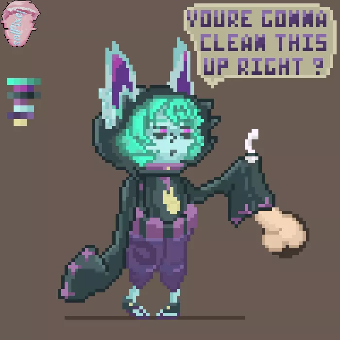 Vex giving a handy posted by BearWarriorX