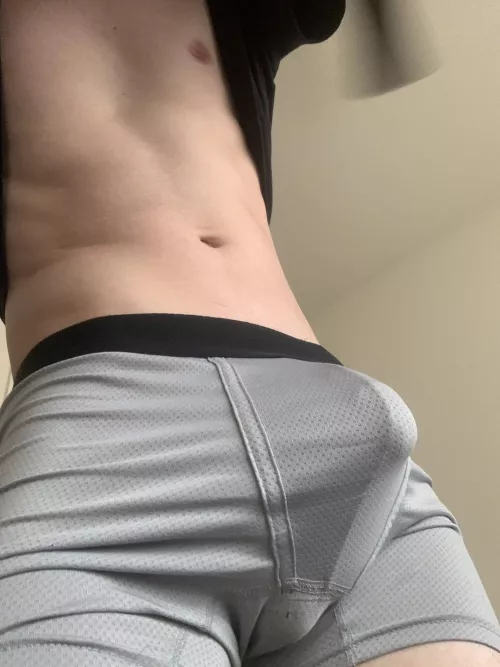 Want to grab my bulge? ;) by guywith1dick