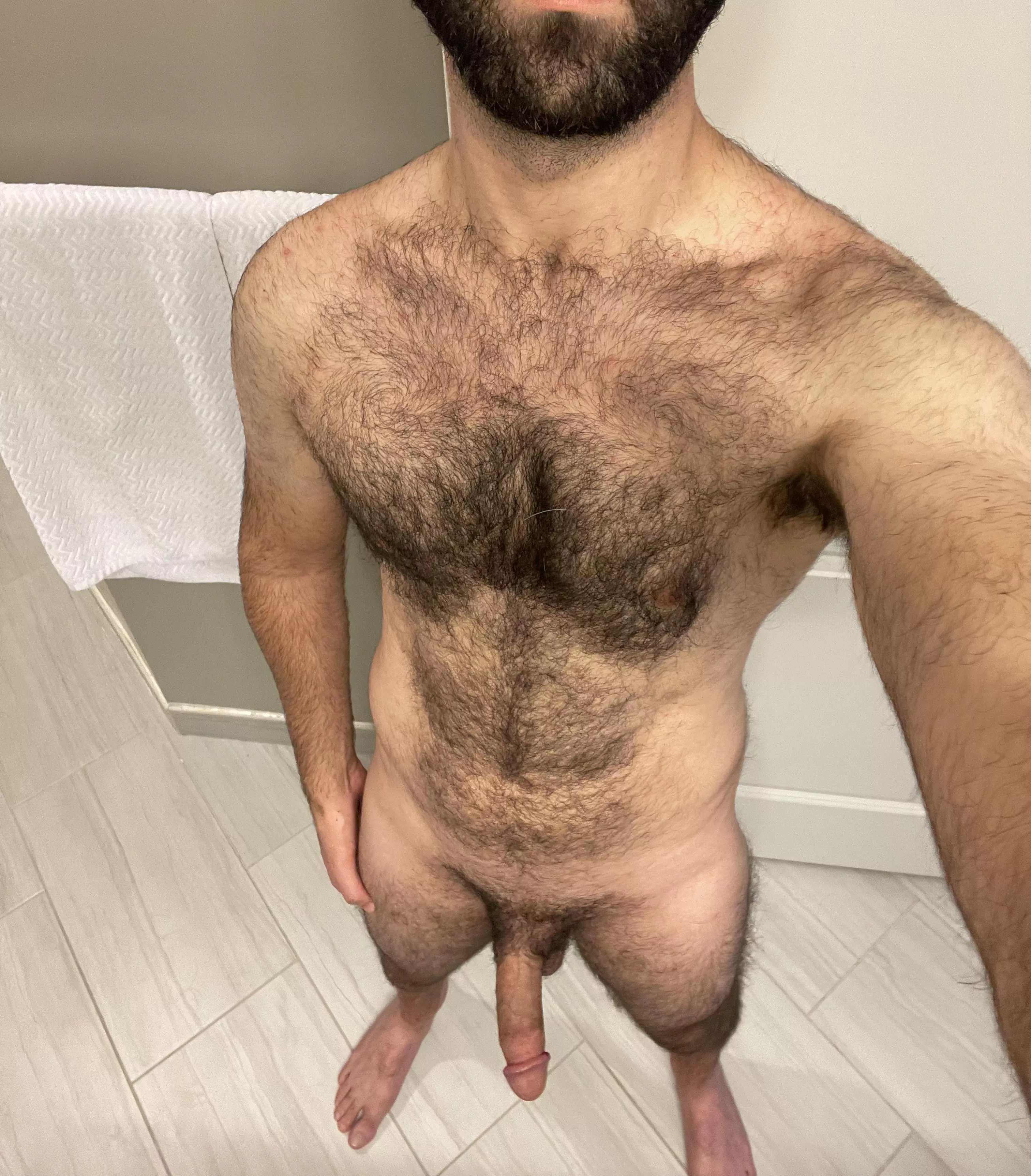 Who is hairier than me? posted by MrLeaky_