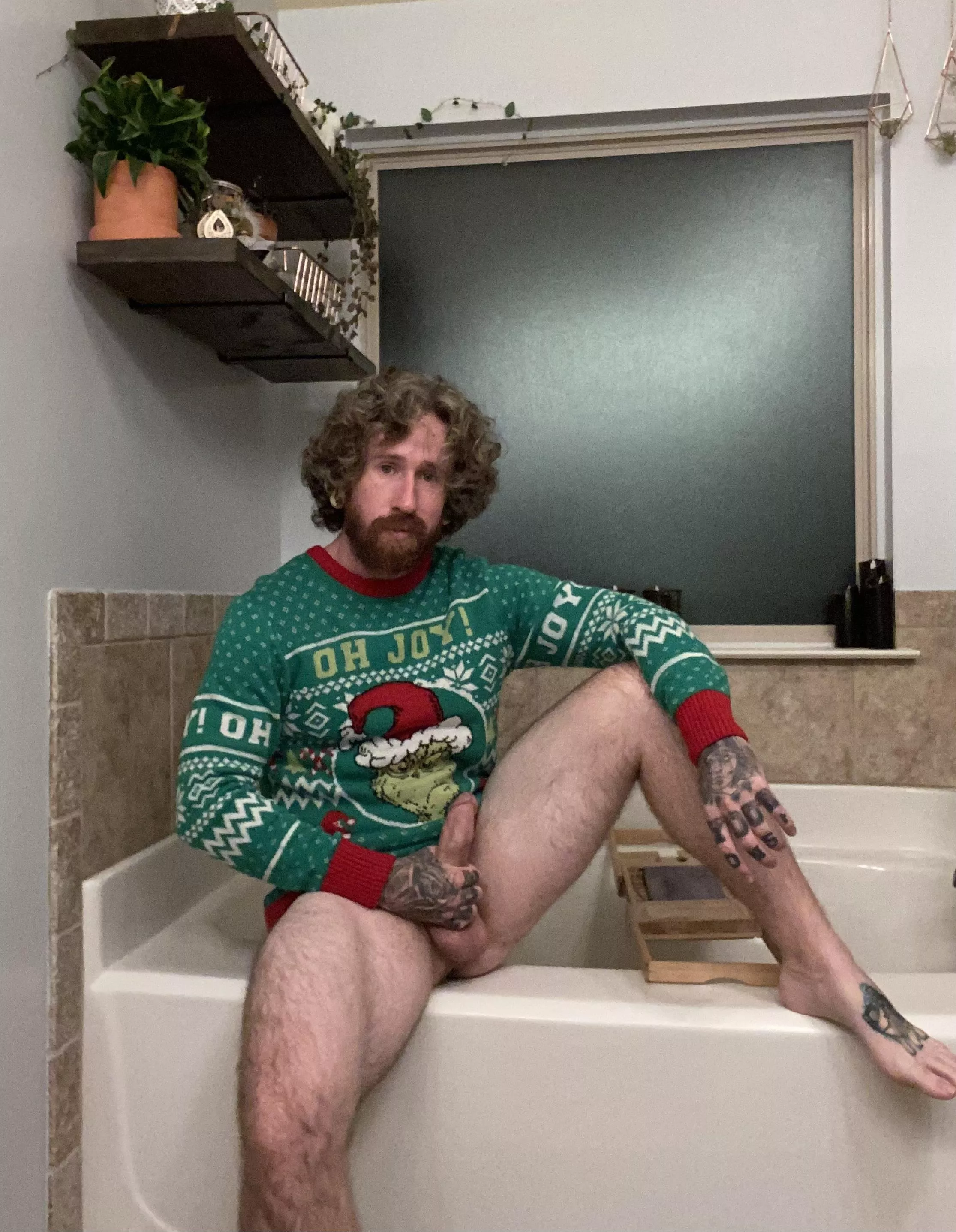 Winnie-The-Pooh but sexy Christmas sweater addition? posted by GingerIncubus