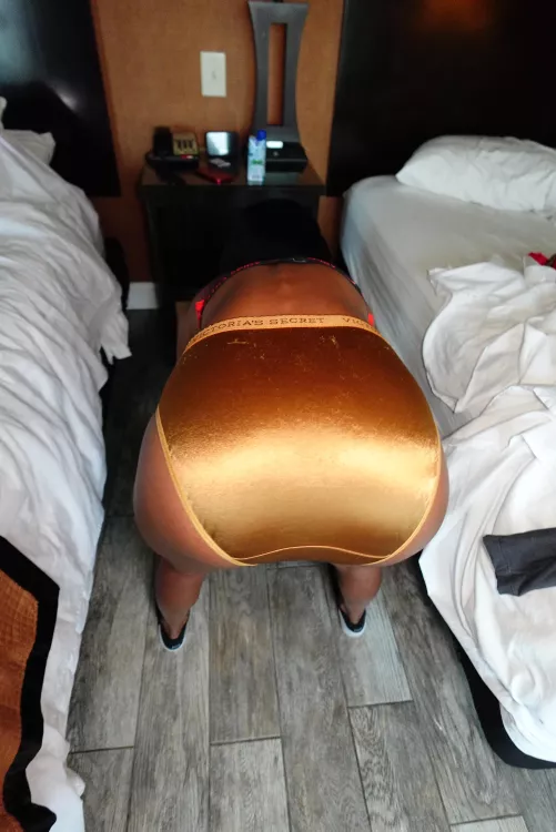 2nd skin satin panties in gold 🥇🥇🥇 by EbonyPantyPrincess