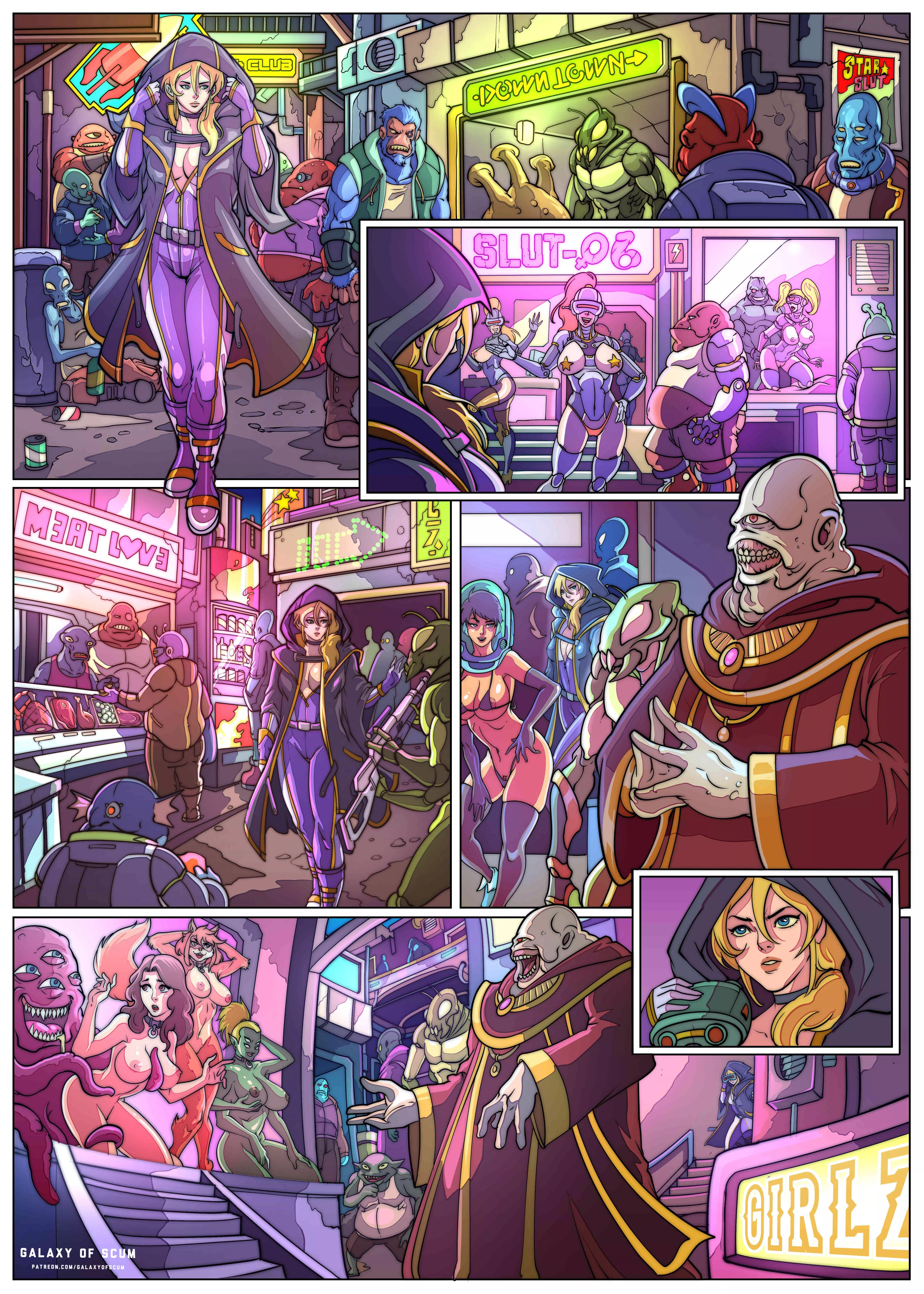 A journey to the slave markets (SkyFantasy) [Galaxy of scum] posted by Galaxyofscum