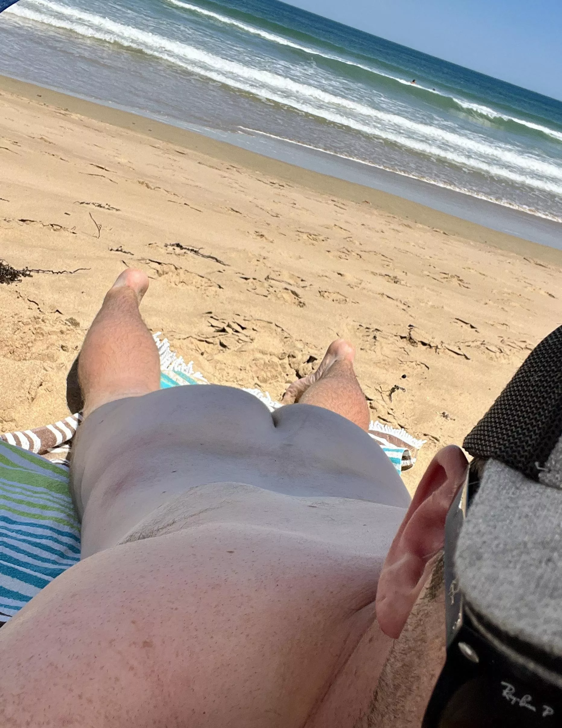 Absolute perfection of a day to ditch the clothes at the beach! posted by ellis_101