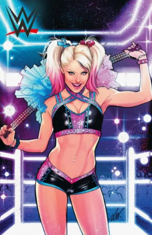 Alexa Bliss ! My favorite wrestler! In comic form ! [WWE 16 ] by Thayerphotos